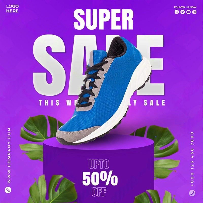 shoe design template