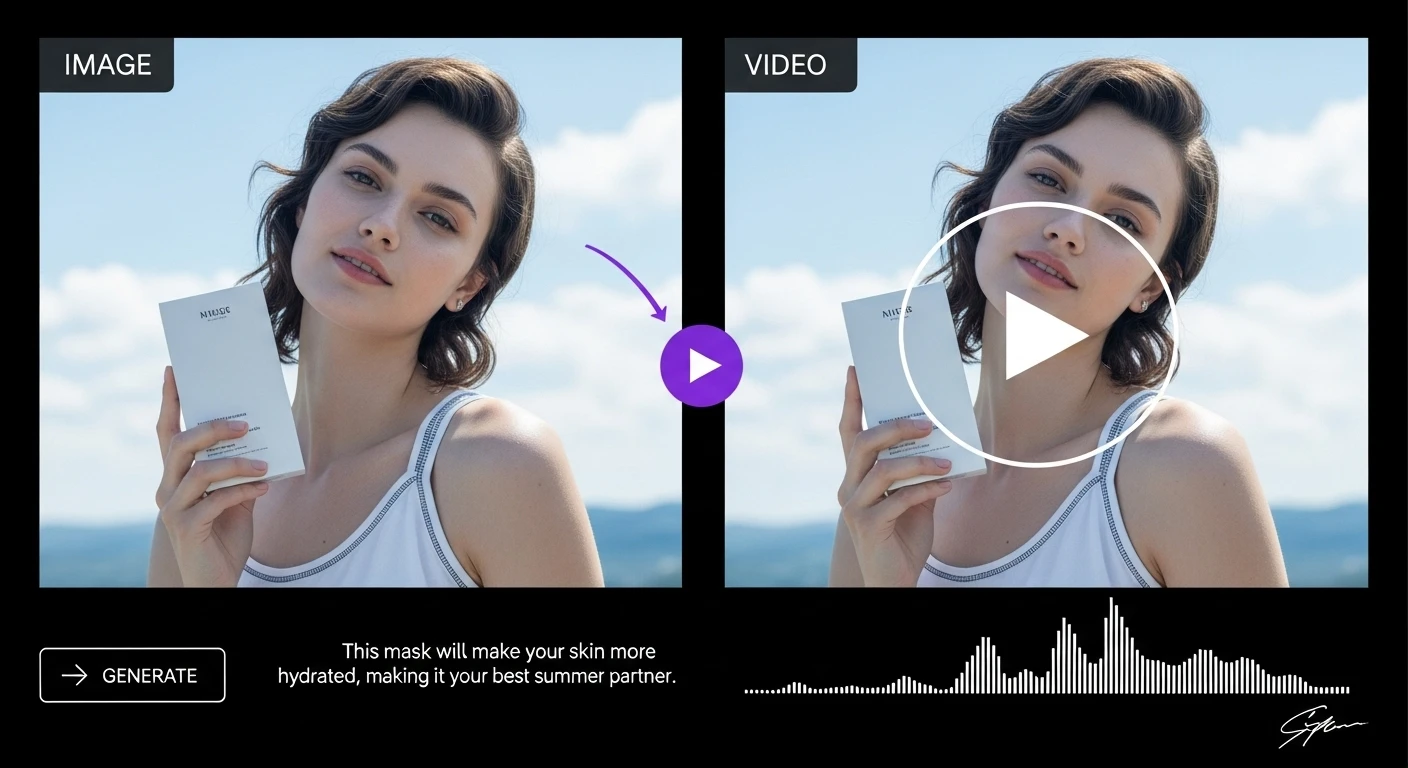 Talking Photo with Subtitles