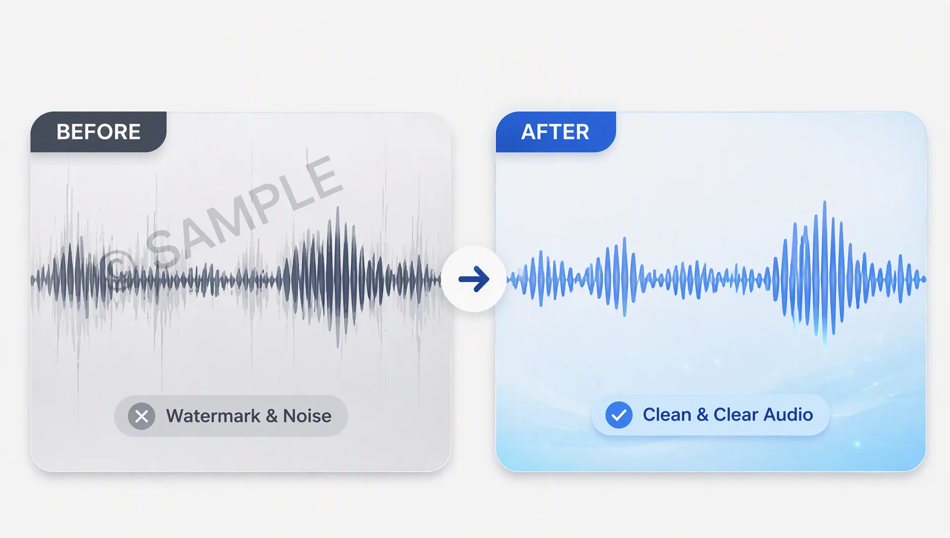 Audio Watermark Remover
