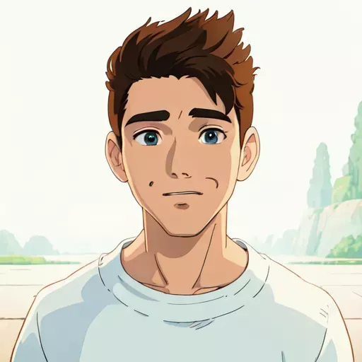 AI-generated Ghibli style artwork