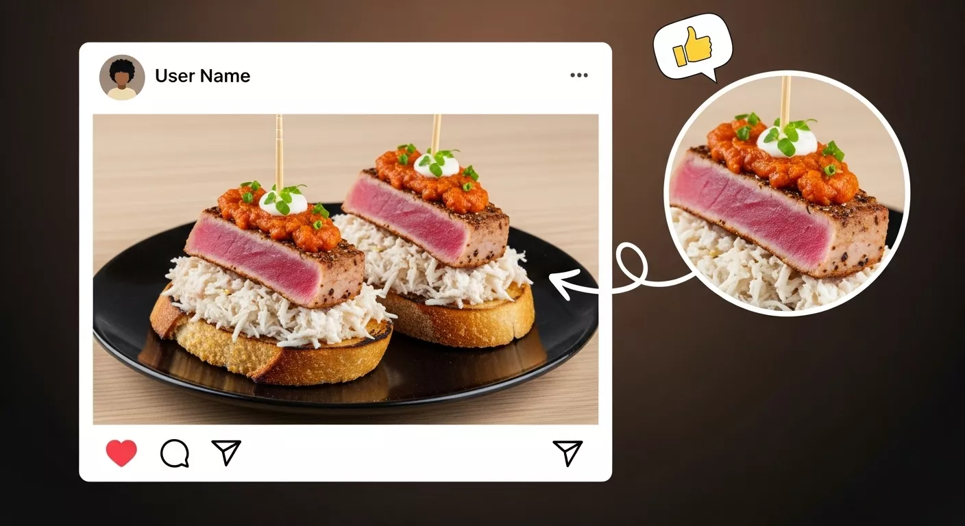 enhanced social media post